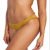 RVCA womens Swimsuit Medium Cut Bikini Bottoms, Medium Hipster/Bronze Mist, Small US view 1