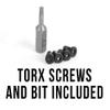 USATAC EGW HD Savage Round Back Long Action 30 MOA Picatinny Scope Rail Includes torx bit, Screws and Vibra Tite view 2
