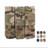 Emerson LBT Style M4 Triple Magazine Pouch Molle Military Airsoft Combat Pouch (Multicam Arid) view 1