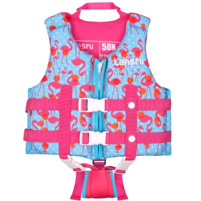 Bafeil Kids Swim Vest for Toddler Float Jacket Boys Girls Swimming Vest with Adjustable Safety Strap, Suitable for 1-9 Year/22-50Lbs