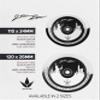Envy Scooters Jon Reyes Signature Wheels Pair - 110mm x 24mm - Black/White view 4