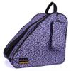 Holisogn Ice, Inline and Roller Skate Bag, Premium and Fashion Bags for child, kids, teenager, adult (Leopard Violet HLS012) view 1