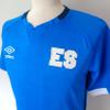 Umbro El Salvador Men's Home Soccer Jersey 2021-2022 (Small) Blue view 2