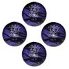 BuyBocceBalls - EPCO Candlepin Bowling Balls - Cobra Pro Rubber - Lavender & Black (4 1/2 inch- 2lbs. 7oz.) - 4 Balls - Made in USA