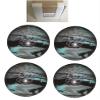 BuyBocceBalls - EPCO Candlepin Bowling Balls - Cobra Pro Rubber - Black, Light Blue & Grey (4 1/2 inch- 2lbs. 7oz.) - 4 Balls - Made in USA view 3