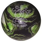 BuyBocceBalls - EPCO Candlepin Bowling Balls - Cobra Pro Rubber - Puple, Lime & White (4 1/2 inch- 2lbs.7oz.) - Single - Made in USA