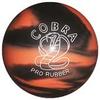 BuyBocceBalls - EPCO Candlepin Bowling Balls - Cobra Pro Rubber - Orange & Black (4 1/2 inch- 2lbs.7oz.) - - Single - Made in USA view 1