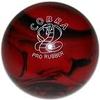BuyBocceBalls - EPCO Candlepin Bowling Balls - Cobra Pro Rubber - Red & Black (4 1/2 inch- 2lbs. 6oz.) - Single - Made in USA view 1