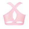 Sxiwei Kids Girls Active Gym Fitness Sportswear Yoga Bra Top Criss Cross Back Dancewear Workout Crop Top Pink 16 Years view 2