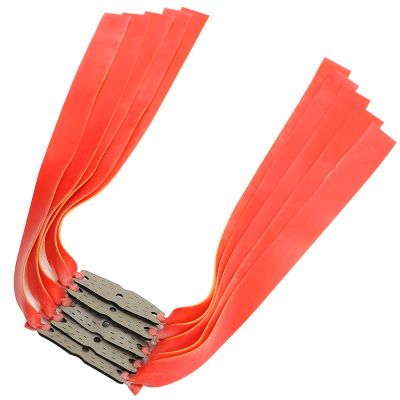 20 Pieces Hunting Slingshot Flat Bands 0.8mm/1mm Heavy Duty Natural Latex Professional Slingshot Replacement Bands for Slingshot Catapult