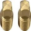 SUONE 2PS 1/2 "NPT Solid Brass Drain Plugs Commonly Used for Ship Hulls Solid Brass Ship Hulls are Equipped with Spare Garboard Drain Plugs (Resistant to Seawater and Rust) view 2
