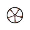700C 5spoke fixed gear bike Wheels, lightest and strongest magnesium alloy material mountain bike rims magnesium alloy material(front black color) view 2
