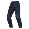 YEVHEV G3 Combat Pants Tactical Trousers Military Apparel Camouflage Clothing Paintball Gear with Knee Pads for Men (US, Alpha, Small, Regular, Regular, Navy) view 1