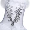 Hansber Girls Classic Swan Lake Ballet Dance Costume Sequins Leotard Tutu Skirts Gloves with Hair Clip White 14 view 3