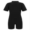 Fldy Kids Boys Girls One Piece Rash Guard Swimsuit UPF 50+ UV Sun Protection Bathing Suit Swimming Costumes Blue 8-12 Years view 3