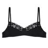 Sywiyi Mens Underwear Sissy Lace Unlined Shelf Bra Tops Adjustable Shoulder Straps Bralette Black X-Large view 3