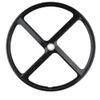 700C 4spoke Fixed Gear Bike Wheels, lightest and Strongest Magnesium Alloy Material Mountain Bike Rims Magnesium Alloy Material(one Wheel Front Black Color) view 1