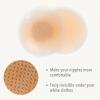 Bonamona Nipple Covers 3 Pairs, Nipple Pasties for Women Reusable, Ultra Thin Pasties Nipple Covers Adhesive Silicone Breast Petals (Nude) with Travel Box view 4