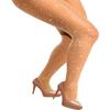 VEBZIN Sparkle Plus Size Fishnets Leggings Stockings High Waist Fishnet Tights Sparkly Tights For Women Pantyhose view 1