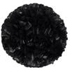 2 Packs Cheerleading Pom Poms Metallic Foil Cheering Squad Poms with Plastic Baton Handle,Cheer Poms Cheerleader Poms Pompoms for Cheer Dance Sport Kids Adults Team Spirit Cheering (Black) view 1
