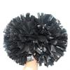 2 Packs Cheerleading Pom Poms Metallic Foil Cheering Squad Poms with Plastic Baton Handle,Cheer Poms Cheerleader Poms Pompoms for Cheer Dance Sport Kids Adults Team Spirit Cheering (Black) view 2