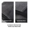 ATEPA Balaclava Ski Mask Thermal Winter Face Mask for Cold Weather Winter Skiing Snowboarding Motorcycling Cycling Running Ice Fishing Windproof Ski Face Mask for Men Women, Black Grey 2 Packs Fleece view 2