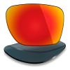 Mryok 4 Pair Polarized Replacement Lenses for Oakley Sylas OO9448 Sunglass - Stealth Black/Fire Red/Ice Blue/Bronze Brown view 4