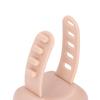 Shanrya Finger Counter, Manual White Silicone USB Rechargeable Ring Counter USB Rechargeable Sweat Proof Silicone Counter for Sports view 2