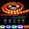 LED Boat Strip Lights, 12v 40FT Multi-Color Marine Pontoon Led Lights, Waterproof Boat Interior Light, Boats Deck Gunnel Hull Trailer Courtesy Light Strip, Night Fishing Lighting for Bass Jon Yacht view 3