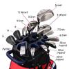 ASK ECHO T-Lock Golf Cart Bag with 14 Way Organizer Divider Top, Premium Cart Bag with Handles and Rain Cover for Men (Navy Blue) view 3