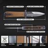 Ganzo Adimanti Samson-BR Pocket Folding Knife D2 Steel Blade G10 Anti-Slip Handle with Clip Hunting Fishing Camping Outdoor EDC Pocket Knife (Brown) view 2
