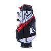 ASK ECHO T-Lock Golf Cart Bag with 14 Way Organizer Divider Top, Premium Cart Bag with Handles and Rain Cover for Men (White) view 2