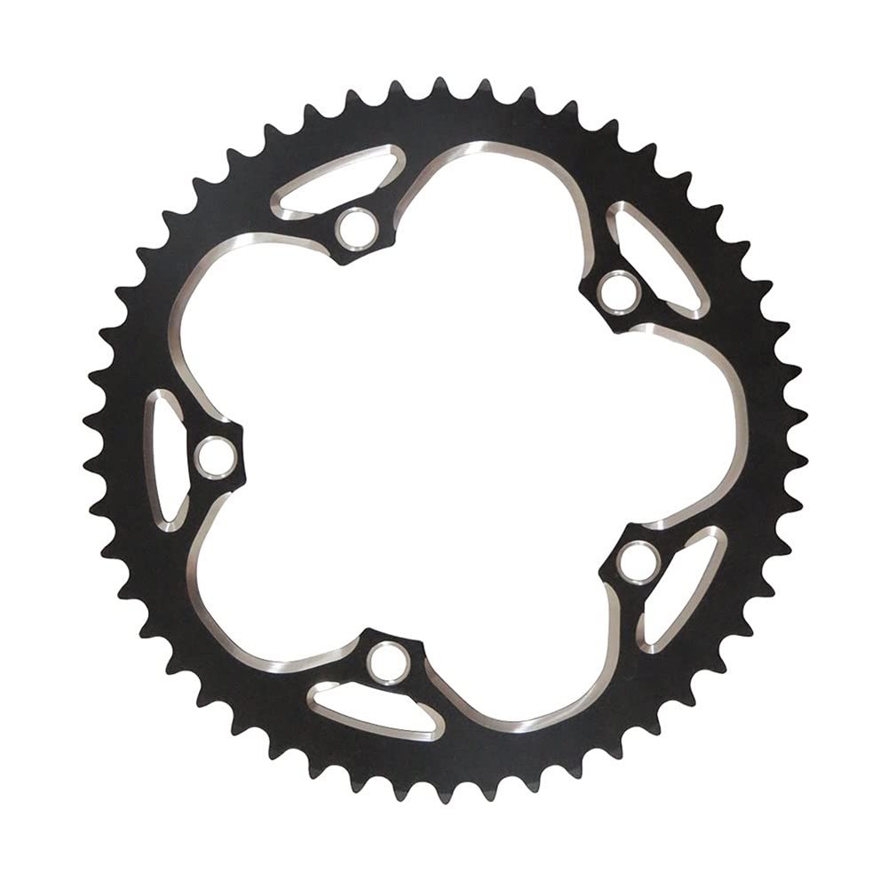 MYEEI 110 BCD Road Bicycle Chain Wheel 110 BCD Parts Crankset Folding Bike Chainring 110 BCD 34T 36T 39T 42T 44T 46T 48T 50T 52T 53T Gear Disc (Color : 48T)