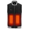 Warm Carbon Fiber Heating Vest Unisex Smart Electric Heated Vest Heated Bomber Jacket Lightweight Thermal Waistcoat view 1