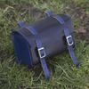 London Craftwork Leather Bag Compatible with Brompton Folding Bikes Black Blue Box-bl-Blue view 4