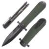Ganzo Firebird Adimanti Samson-GR Folding Pocket Knife Razor Sharp D2 Steel Blade Ergonomic G10 Anti-Slip Handle with Clip Hunting Fishing Camping Gear Outdoor Flipper EDC Pocket Knife (Green) view 1