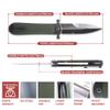 Ganzo Firebird Adimanti Samson-GR Folding Pocket Knife Razor Sharp D2 Steel Blade Ergonomic G10 Anti-Slip Handle with Clip Hunting Fishing Camping Gear Outdoor Flipper EDC Pocket Knife (Green) view 2