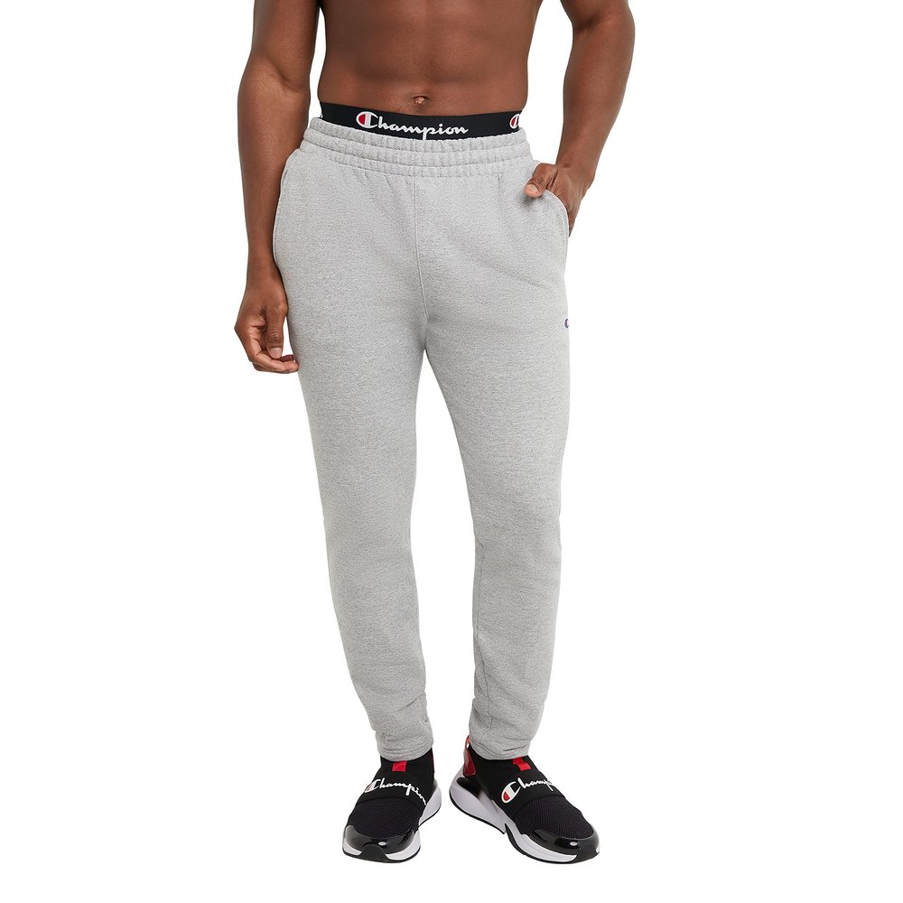 Champion Men's Poweblend Slim Pant, Left Leg C