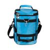 Intech Light Blue Golf Bag Cooler and Accessory Caddy, Small Mini Personal Portable Insulated 10 Can Soft Sided Cooler Bag for Golf Courses Travel Men Women with Pockets Shoulder Strap Carry Handle view 2