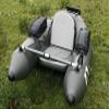 Inflatable 0.7mm PVC Floating Fishing Wader Belly Boat Raft W/Motor Board New view 2