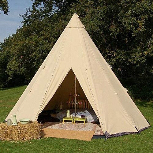 Waterproof Family Glamping Camping Bell Yurt Indian Tent NEW (Size: 4m - 13ft.)