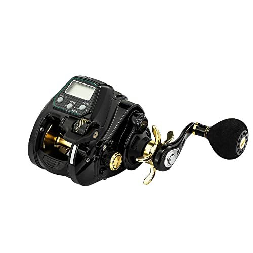 Ecooda Electric 15kg Drag Power Assist Fishing Bait Casting Reel New