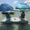 Inflatable Commercial Grade PVC Floating Fishing Platform Dock Pier W/Pump NEW view 1