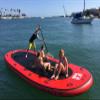 Inflatable PVC 10-14 Person Oversized Paddle Board Surf Board Dingy Raft Boat (Board Type: 16x4ft.) view 1