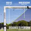 QUICKPLAY Target Net Lite with 5 Target Zones - Practice Shooting and Passing Accuracy (6 x 4') view 4
