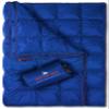 Get Out Gear Double Puffy Camping Blanket - Extra Puffy, Packable, Lightweight and Warm | Ideal for Outdoors, Travel, Stadium, Festivals, Beach, Hammock | Water-Resistant Camp Quilt (Blue/Red) view 1