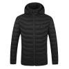 tuduoms Heated Puffer Jacket for Men Women Lightweight Winter Down Coat Usb Electric Heating Overcoat Quilted Puffy Outwear view 2