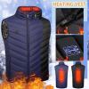 Outdoor Heated Vest for Women Men Lightweight Warm Jacket Winter Slim Fit Coat Waterproof Fishing Vest view 3