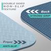 Yoga Mat Double-Sided Non Slip, 72'' x 32'' x 7mm - Extra Wide & Thick Yoga Mat with Strap, Professional TPE Yoga Mats for Women Men Kids, Workout Mat for Yoga, Pilates and Floor Exercises, Blue view 4