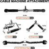 IFAST Power Cage with LAT Pulldown 1000 LBs Capacity Power Rack Weight Cage for Men Women Strength Training Powerlifting Home Gym Equipment (Power Cage with LAT Pull Down + Cable Attachments) view 2